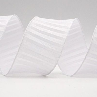 Однотонная складчатая проволочная лента_KF8865