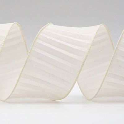 Однотонная складчатая проволочная лента_KF8865