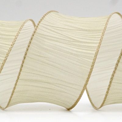 टेक्सचर्ड प्लीटेड वायर्ड रिबन कलेक्शन_KF8866