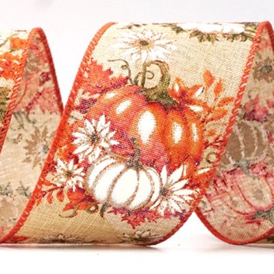 Fita de Arame de Abóboras e Flores da Colheita_KF8918