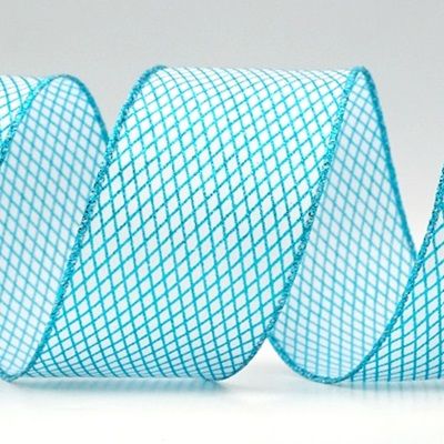 Γυαλιστερό Σχέδιο Διαμαντένιου Δικτύου Σατέν Ρίγες_KF8958