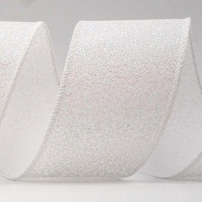 Textured Glitter Speckle Wired Ribbon_KF8961.KF8962.KF8963.KF8964