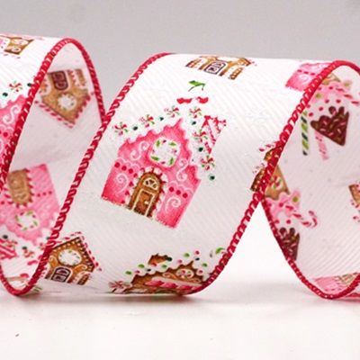 Gingerbread Wonderland Wired Ribbon_KF9049.KF9050.KF9051