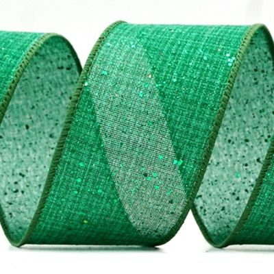 Glitzer Eleganz Drahtband_KF9062