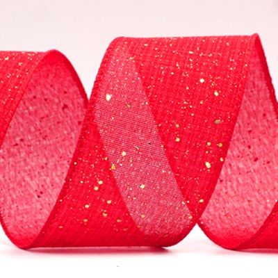 Glitzer Eleganz Drahtband_KF9062