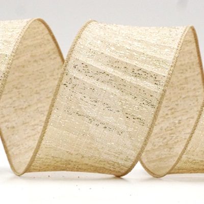 Metallisch strukturiertes Drahtband_KF9068