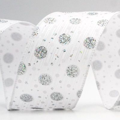 Блискучі горошки дротяної стрічки_KF9173