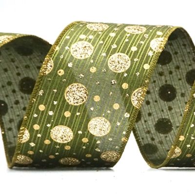 Блискучі горошки дротяної стрічки_KF9173