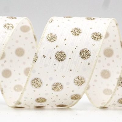 Блискучі горошки дротяної стрічки_KF9173