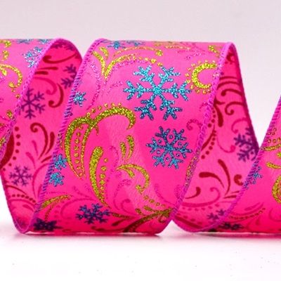 Різдвяні сніжинки Вихор Провідна стрічка_KF9194