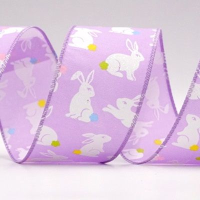 स्प्रिंगटाइम बनी वायर्ड रिबन_KF9292