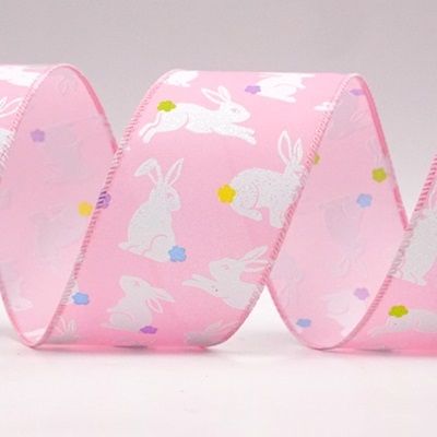 स्प्रिंगटाइम बनी वायर्ड रिबन_KF9292