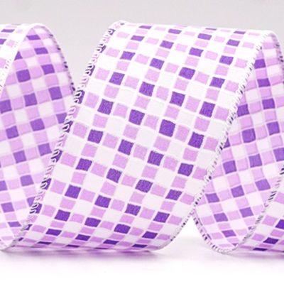 उज्ज्वल चेक पैटर्न वाला तार बंधन_KF9341