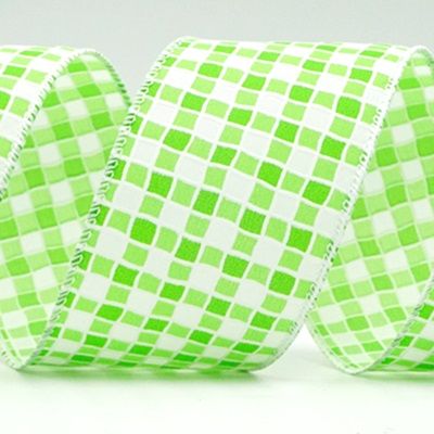 उज्ज्वल चेक पैटर्न वाला तार बंधन_KF9341