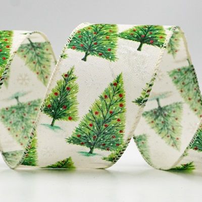 Glitzerndes Weihnachtsbaum-Drahtband_KF9434.KF9435.KF9436.KF9437.KF9438