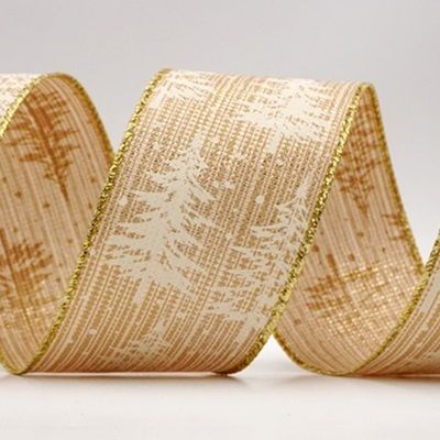 Sneeuwachtige Kerst Dennenboom Draadlint_KF9507