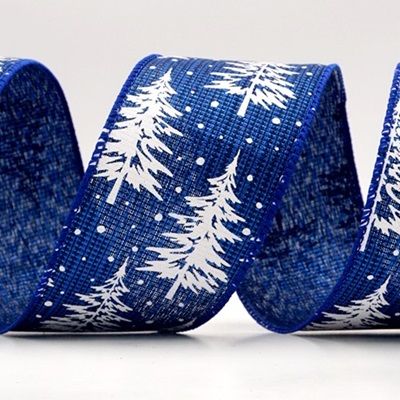 Sneeuwachtige Kerst Dennenboom Draadlint_KF9507