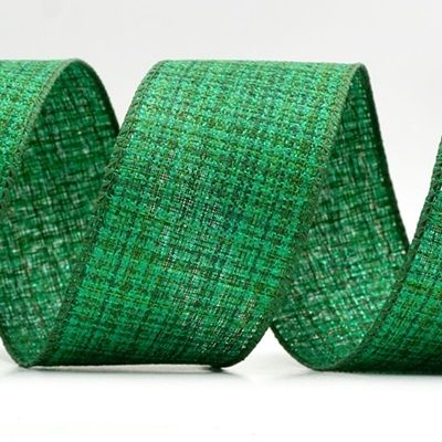 Festive Solid Colors Wired Ribbon_KF9509