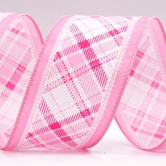 Cinta de alambre de cuadros navideños clásicos_KF9541.KF9542