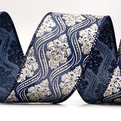 Cinta de Alambre de Damasco Navideño_KF9565.KF9567