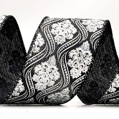 Cinta de Alambre de Damasco Navideño_KF9566