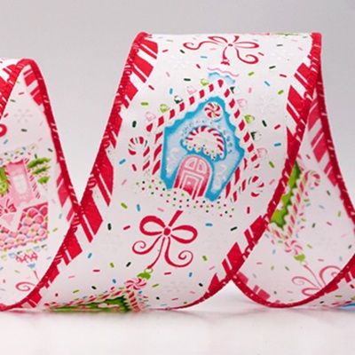 Lebkuchenhaus Weihnachtsdrahtband_KF9588