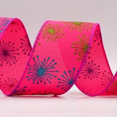 Ruban en fil de fer avec éclat de célébration_KF9636.KF9637