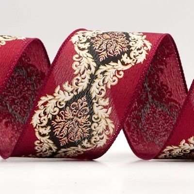 Дамасская Элегантность Проволочная Лента_KF9723