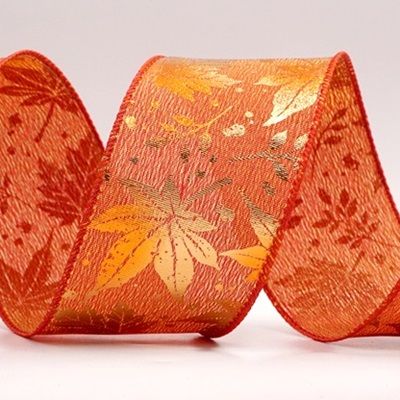 شريط سلكي لورقة القيقب الذهبية_KF9908