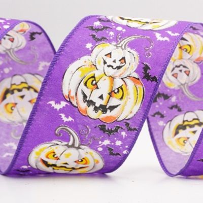 Jack-O’-Lantern Halloween Drótos Szalag_KF9918