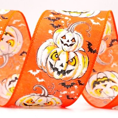 Jack-O’-Lantern Halloween Drótos Szalag_KF9918