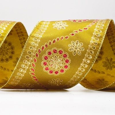 Glitter Floralis Embroideria Natalis Filum_KF9990.KF9991.KF9992