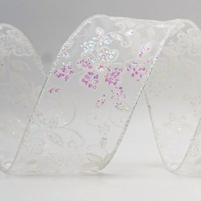 Cinta de Alambre Botánica Brillante de Lujo_KW0021.KW0022.KW0023