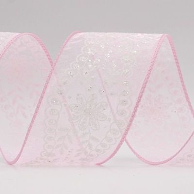 Cinta de Alambre de Vínculo de Flores Vintage_KW0024.KW0025