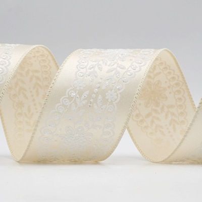 Cinta de Alambre de Vínculo de Flores Vintage_KW0024.KW0025