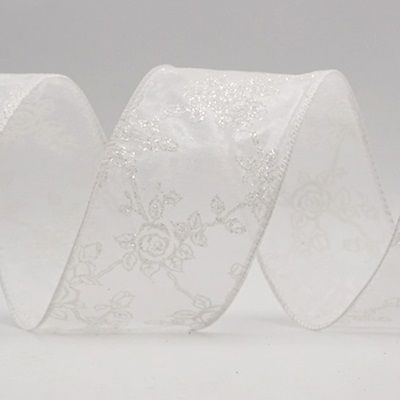 Cinta de Alambre de Hiedra Rosa Brillante_KW0026