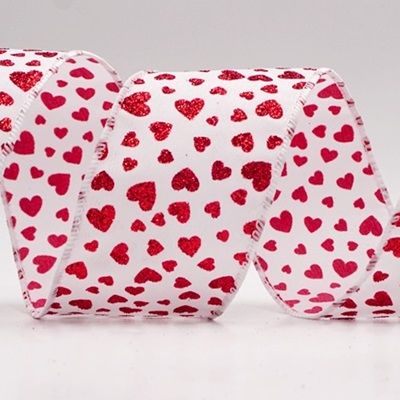 Cinta de Alambre de Corazón Pequeño Brillante Romántico_KW0033