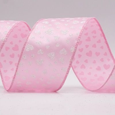 Cinta de Alambre de Corazón Pequeño Brillante Romántico_KW0034