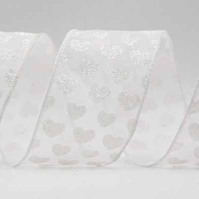 Cinta de Alambre de Corazón Brillante de San Valentín_KW0036.KW0037