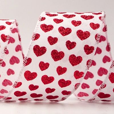 Cinta de alambre de corazón brillante de San Valentín_KW0038.KW0039.KW0040