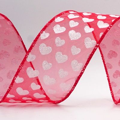 Cinta de alambre de corazón brillante de San Valentín_KW0038.KW0039.KW0040