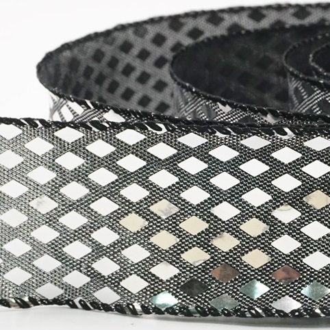 Nastro Metallico a Diamante Glitterato_KW0242