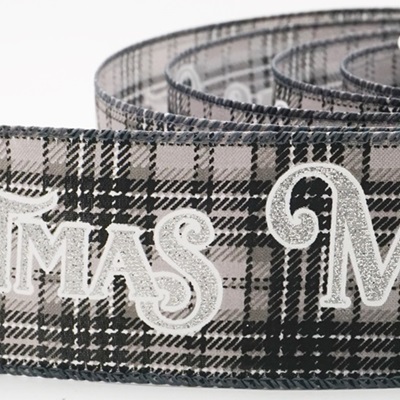 Nastro a Quadri Tartan Buon Natale_KW0245.KW0246