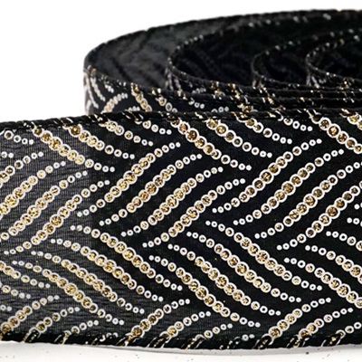 Metallische Chevron-Wellen-Urlaubsband_KW0299.KW0300.KW0301.KW0302.KW0303