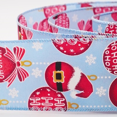 Ho Ho Ho Weihnachtsmann-Anzug Feiertagsband_KW0327.KW0328