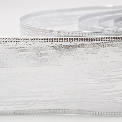 Metallisches Streifenmuster Drahtband_KW0349S.KW0349