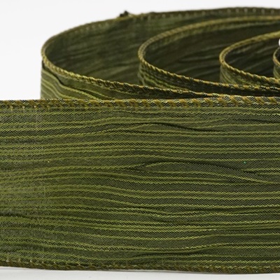 Lebendige metallische Liniengewebte Schleife_KW0355