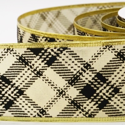 Μεταλλική Κορδέλα με Πλαίσιο Σταυρού_KW0359S