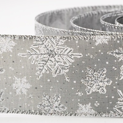 Cinta de Alambre con Patrón de Copos de Nieve Brillantes_KW0370.KW0371.KW0372.KW0373