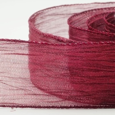 Κάθετη πλισέ κορδέλα με σύρμα και σχέδιο ακορντεόν_KW0495